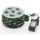LJLNION 1000 LED Fairy String Lights, 328FT Long Outdoor Christmas Lights, Waterproof IP65 Green PVC Copper Wire Lights, 8 Lighting Modes Plug in for Xmas Tree Holiday Party Wedding Decor, Warm White LJLNION