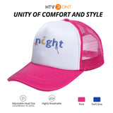 HTVRONT Sublimation Hats Trucker Hat 5PCS Red - Custom Trucker Hat Sponge for HTV Vinly, Sublimation, Embroidery, 3D Embroidery - Trucker Hats Women and Men Breathable Mesh for Parties, Travel, Gifts HTVRONT