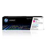 HP 206X Magenta High-yield Toner Cartridge | Works with HP Color LaserJet Pro M255, HP Color LaserJet Pro MFP M282, M283 Series | W2113X HP