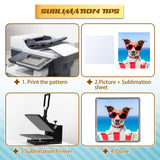 Jexine 50 Pcs Sublimation Blank Pins DIY Button Badge Kit Sublimation Silver Blank Aluminum Sheet with Butterfly Pin Backs for DIY Craft Lapel Jewelry Making Supplies (Square) Jexine