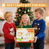 Pottery Wheel for Kids - Complete Pottery Tools Kit for Beginners, Arts and Crafts for Kids Ages 8-12 with 3 Pack Air Dry Clay, Mini Clay Making Pottery Wheel with Foot Pedal (Dog, Patented) Innofans