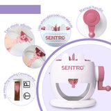 SENTRO Knitting Machine 22 Needles, Smart Circle Knit Loom Machine,DIY Knitting Crochet Machine for Adults and Kids ﻿ SENTRO