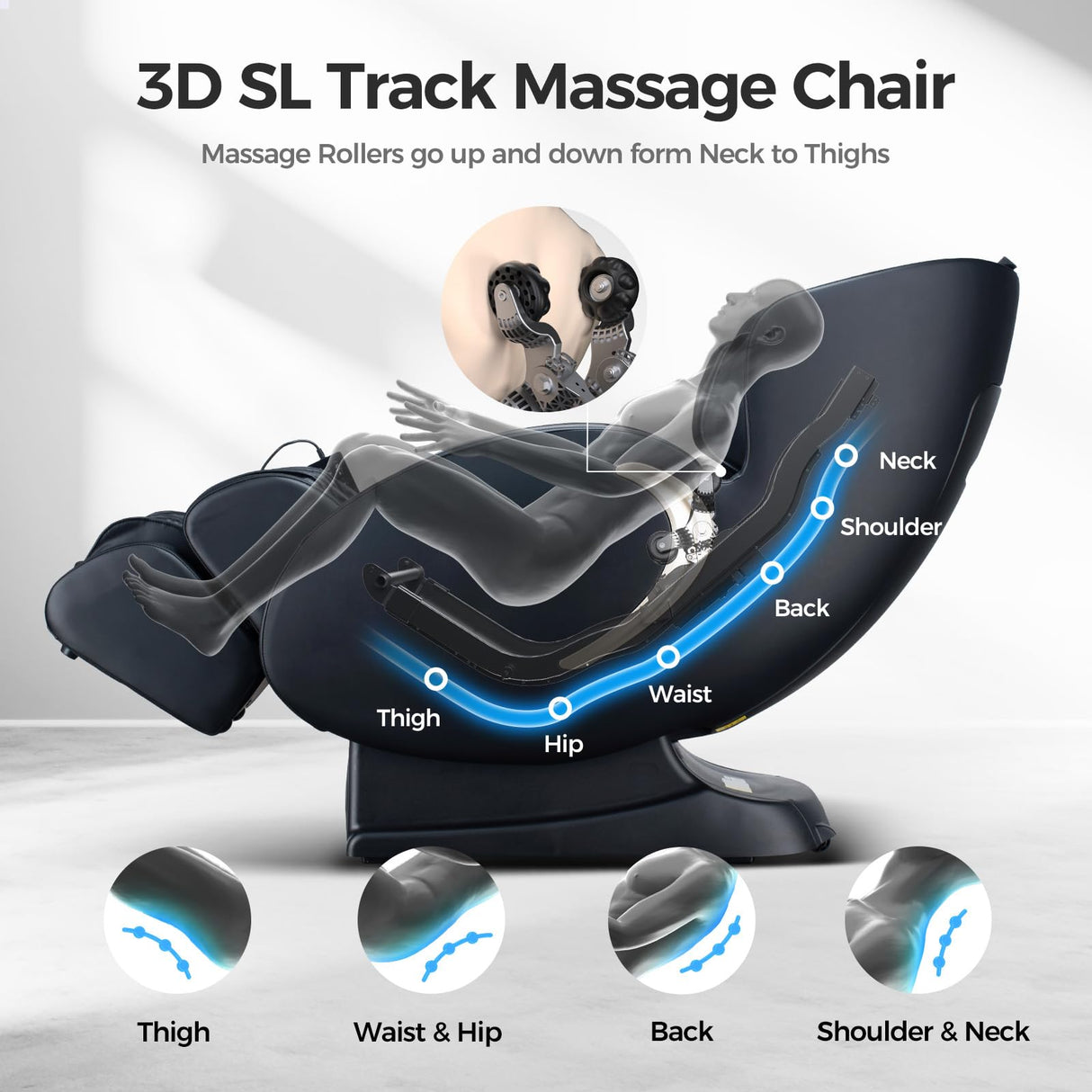 BOSSCARE 3D Zero Gravity Massage Chair-Final Cost Sale,Limited Stock Remaining! BOSSCARE