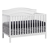 Oxford Baby Nolan 4-in-1 Convertible Baby Crib, Snow White, GreenGuard Gold Certified Oxford Baby