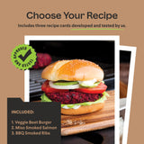 Wood Smoked BBQ Accessories Grill Set with Grilling Accessories as Birthday Gifts for Men Who Have Everything Dad Retirement Gift Idea Gadgets for Griller Husband Who Loves Outdoor Cooking of Barbecue Cooking Gift Set