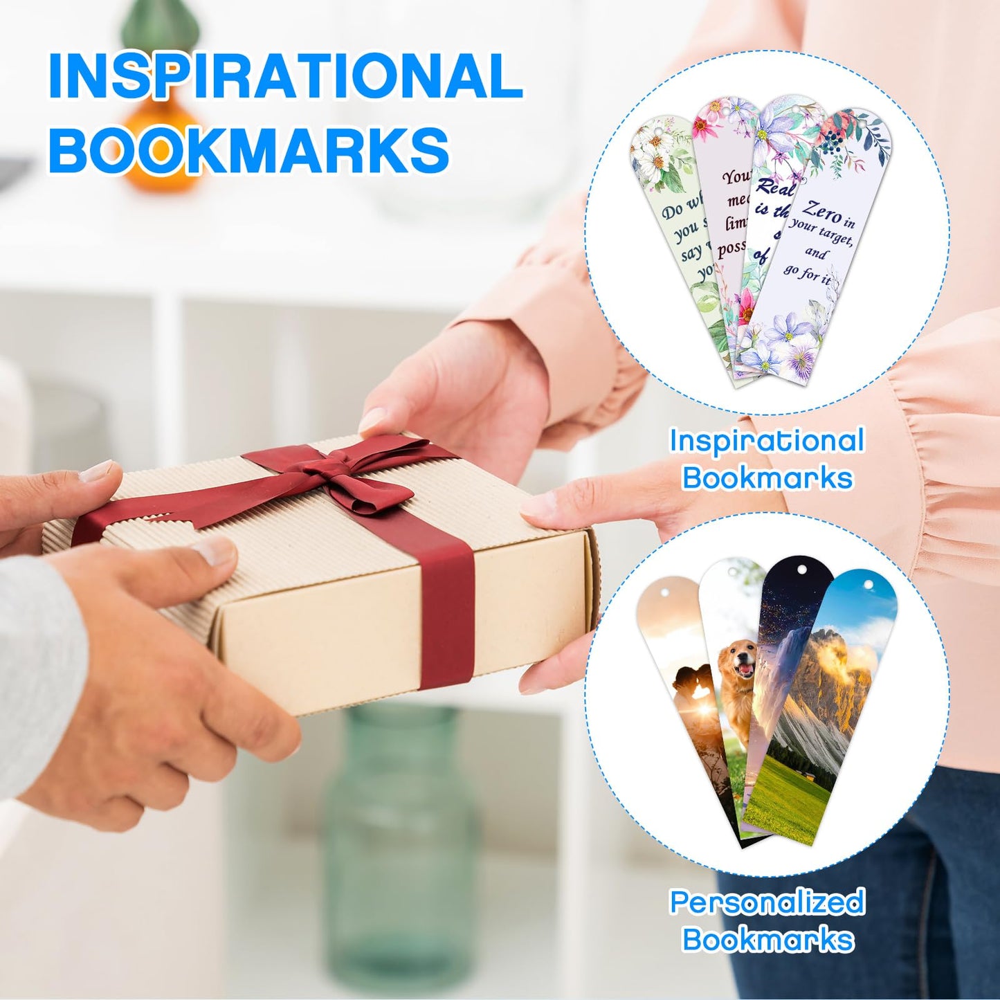 Sublimation Bookmark Blank Double Sided - 30Pcs Metal Bookmark Blanks Bulk + 30 Colors Bookmark Tassels, Bookmark Making Kit, for DIY Bookmarks, Book Lovers, Crafts, Reading Gifts