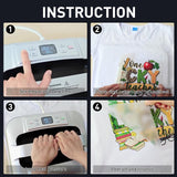 IMREN Heat Press Machine, 12" x 10" Portable Heat Press for T Shirts and Hoodies,Heat Transfer for Sublimation,Vinyl,Heat Transfer Project, Heat Press Machine Up to 410℉(210 ºC) - Black Imren