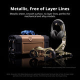 ANYCUBIC Silk Filament, Metal-Like PLA Shiny Clog-Free 3D Printing PLA Filament 1.75mm Dimensional Accuracy +/- 0.02mm, 1KG Spool (2.2 lbs), Metal Copper ANYCUBIC