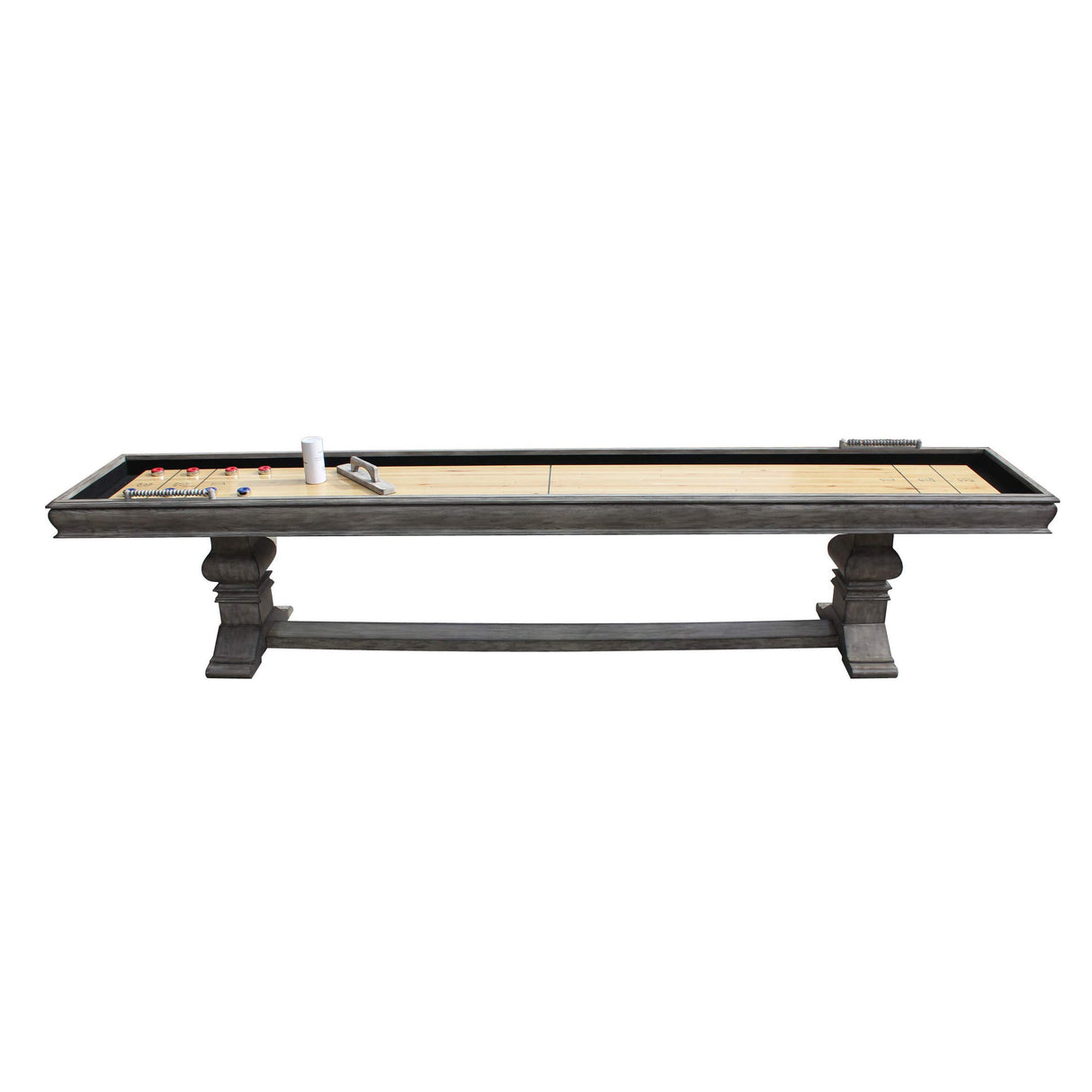 Blue Wave NG5025 12 ft. Montecito Shuffleboard Table Driftwood BWP