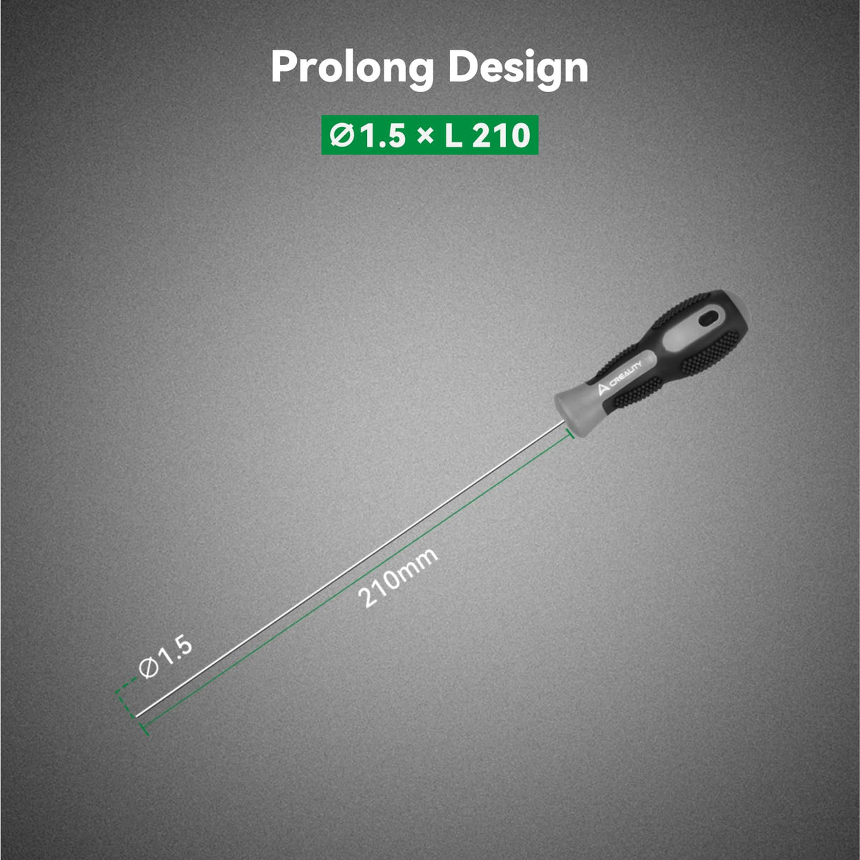 Creality Clog Poke,3D Printer Nozzle Cleaning Kit,Φ1.5mm L210mm Prolong Throat Piercing Needle 3D Printing Tool for 1.75mm Nozzles,Clean Hotend Without Disassembly Creality