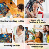 WEMEON Halloween Paint by Numbers Kit for Adults- Halloween Paint by Numbers Kit for Adults Beginner, Adult Paintting by Number Kits on Canvas Arts Crafts for Adult(16 x 20 Inch) WEMEON