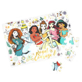 Disney Princess Floor Puzzle for Kids, Toddlers - Princess 46 Piece Puzzle Bundle with Stickers and More | Disney Princess Toys and Games Disney