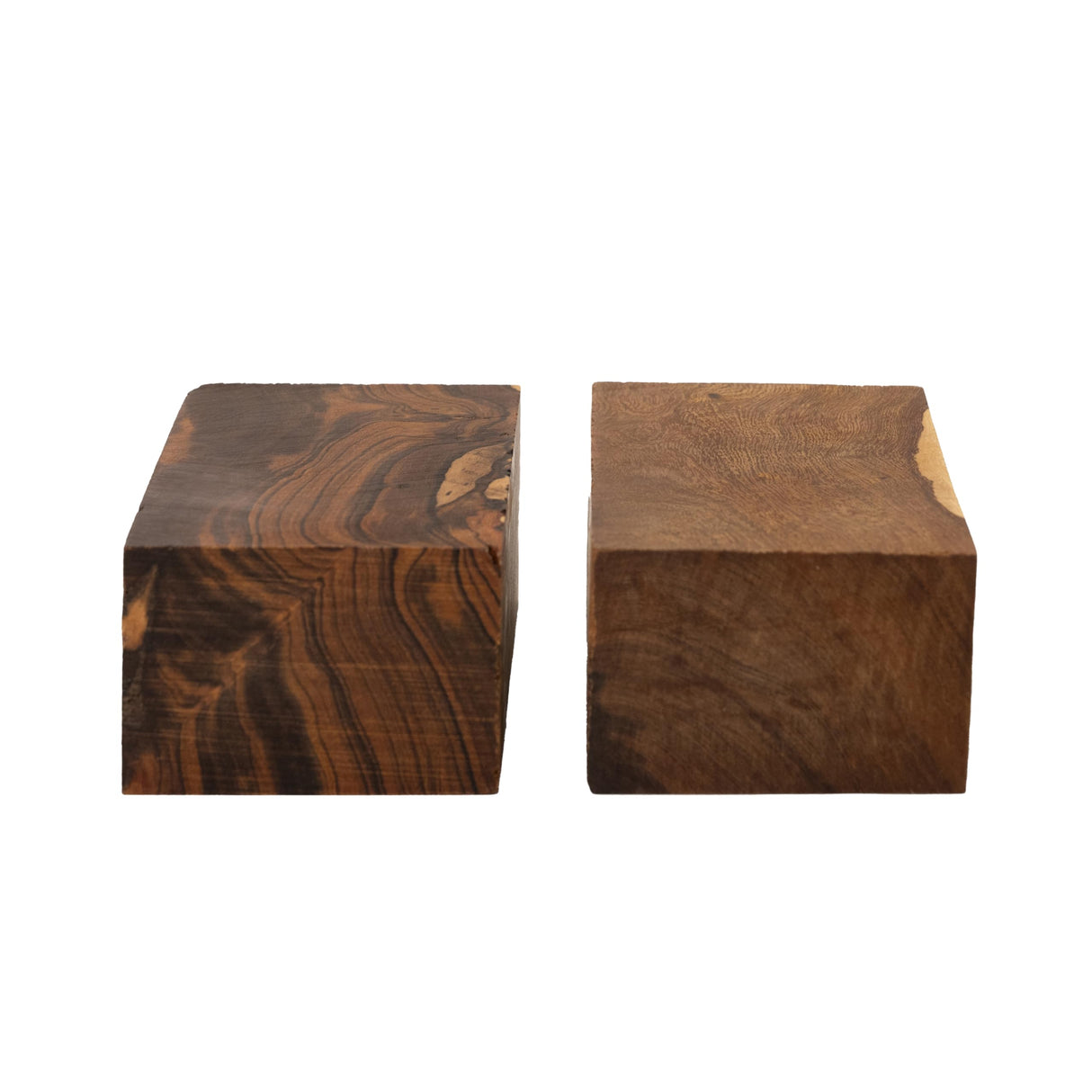 IECAP LLC Pack of 2 Hardwood Ironwood Blanks, Exotic Wood – Woodchucks Wood – Hardwood Lumber – Natural Wood for DIY Crafts – Ironwood Lumber Turning Blanks Pair – Size 6 x 3 x 2 inches IECAP LLC