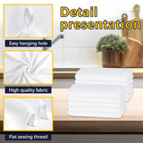LIZOIDZSM 25 Pcs Sublimation Towels Blank,12 x 12 Inch Sublimation Hand Towels,DIY Microfiber Sublimation Kitchen Towels Dish Towels,Sublimation Tea Towels Blanks,Polyester Hand Towels Sublimation LIZOIDZSM