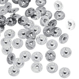 600 Pieces 12.5 mm Candle Wick Tabs Metal Candle Wick Sustainer Tabs Candle Wick Base for Candle Making DIY BBTO