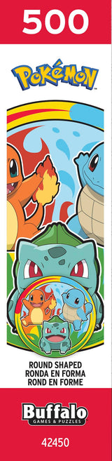 Buffalo Games - Kanto Badge - 500 Piece Round Jigsaw Puzzle Buffalo Games