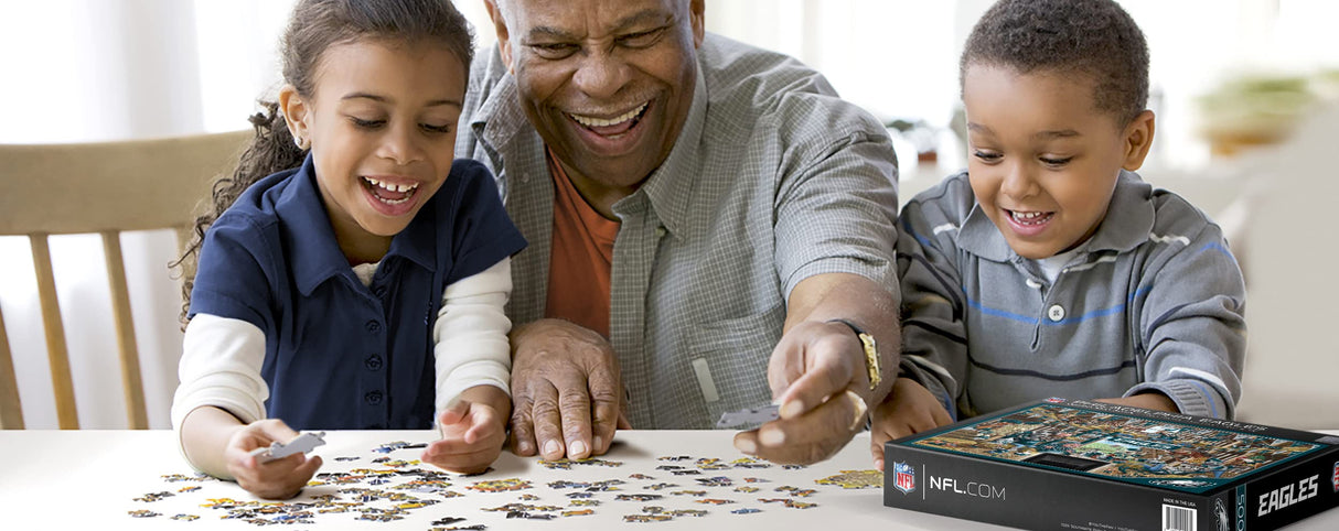 YouTheFan NFL Philadelphia Eagles Barnyard Fans 500pc Puzzle YouTheFan