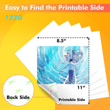 Koala Sublimation Paper 8.5x11 inches Easy to DIY T-shirts, Tumblers, Mugs Only Compatible with Inkjet Sublimation Printer Sublimation ink 100 sheet 123g KOALA PAPER