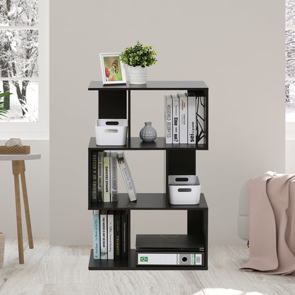 FURINNO Simply Modern 3-Tier Open Book Shelf - WoodArtSupply