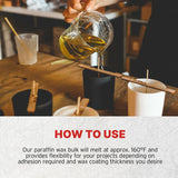 Blended Waxes, Inc. Paraffin Wax for Candle Making, Easy to Use Paraffin Wax for Candles in Pastilles Form for Everyday Use, 160F Melt Point 10 lb Pack BW Blended Waxes, Inc.