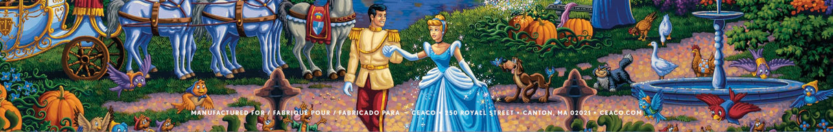 Ceaco - Disney - Dowdle - Cinderella's Enchanted Evening - 1500 Piece Jigsaw Puzzle Ceaco