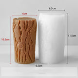 Pillar Tree Resin Mold - Resin Casting Silicone Molds for Home Decor & Candle Making Wave Spiral Mold ESEENS