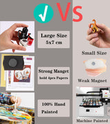 Food Fridge Magnets Food Magnets for Fridge,Fun Refrigerator Magnets Decorative,Cute Magnets Fridge Large Resin Strong Magnets for Kitchen Decor Favensen