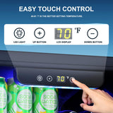 Antarctic Star Beverage Refrigerator -120 Can Mini Fridge for Soda Beer or Wine,Small Drink Dispenser, For Office or Bar with Adjustable Removable Shelves，Convertible Door ，3.2 Cu.Ft Antarctic Star