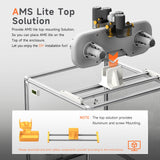 3D Printer Enclosure for Bambu Lab A1 Mini, Clear Acrylic Bambu A1 Mini Printer Dust Cover with LED Light,Dustproof Tent Constant Temperature Protective Cover Box(470×470×470mm) YOOPAI