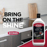 Weiman Non-Abrasive, No Scratch Induction Glass Ceramic Stove Cooktop Heavy Duty Cleaner and Polish, 20 Ounce Weiman