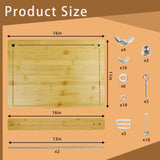 Bookbinding Sewing Frame Set,Hand Make Bookbinding Kits,Includes Bone Folder, Paper Creaser, Awl, Curved Needles, Waxed Thread, Glue Brush, and Bookbinding Supplies for Handmade Books Griiyakii