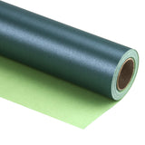 RUSPEPA Christmas Green Gift Wrapping Paper - Solid Color Pearly Shiny Paper Perfect for Wedding, Birthday, Christmas, Baby Shower, Easter, Lucky St Patrick - 17 Inches X 32.8 Feet RUSPEPA