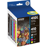EPSON 410 Claria Premium Ink High Capacity Black & Standard Color Cartridge Combo Pack (T410XL-BCS) Works with Expression Premium XP-530, XP-630, XP-640, XP-7100, XP-830 Epson
