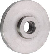 CME 5" 4-Jaw Independent Lathe Chuck with 1 1/2"-8 Threaded Semi-Finished Backing Plate, Machine to Fit Chuck, Reversible Jaws CME Tools