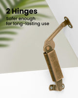 Hzuaneri 39.4" Storage Bench, Storage Chest, Lift-Top Storage Trunk with 2 Safety Hinges, Wooden Storage Box Chest Organizer for Bedroom, Entryway, Living Room, White SB04503X Hzuaneri