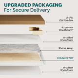 Bme Hevea Solid Wood Butcher Block Table Top, Desk top, Unfinished Butcher Block Countertop for DIY Desktop/Kitchen Countertop, 5ft L x 30"W, 1.5in Thick Bme