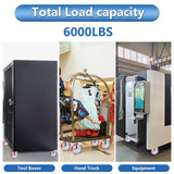 Nefish 8 Inch Industrial Casters Set of 4, Heavy Duty Casters with Brake 6000 Lbs, No Noise Polyurethane Wheel on Steel Hub, Swivel Plate Caster Wheels for Toolbox Workbench (4 Swivel & Brakes) Nefish