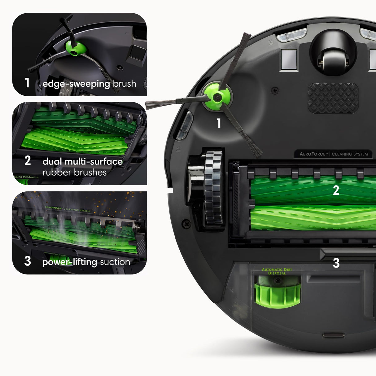 iRobot Roomba j9+ Self-Emptying Robot Vacuum – Powerful Suction, Identifies and Avoids Obstacles Like pet Waste, Sel-Empties for 60 Days, Best for Homes with Pets, Smart Mapping, Works with Alexa iRobot