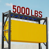 IYANEN 60" W Storage Shelves Heavy Duty, 4 Tier Metal Garage Shelving Units, 5000LBS Heavy Duty Adjustable Shelf, Garage Storage Rack, Industrial Shelving for Shop, Warehouse,60" W x 24" D x 79" H IYANEN