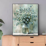 Flowers Paint by Numbers Kit for Adult-Flowers Paint by Number Canvas for Adults,DIY Paint by Numbers Flower Perfect for Home Wall Decor Gifts 16x20inch PHANTASYART