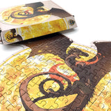 Paper House Productions Harry Potter Set of Four 120-piece Mini Puzzles in Storage Box - Magical Beasts Paper House Productions