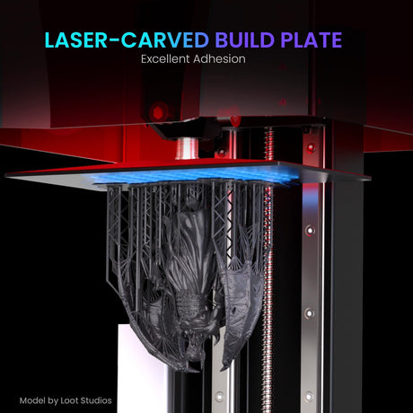 ELEGOO Saturn 3 MSLA 12K 3D Printer, Desktop Resin 3D Printer with 10-Inch Monochrome LCD, Voxeldance Tango Slicer, Large Printing Size of 8.62x4.84x9.84 inches ELEGOO