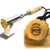 Custom Branding Iron for Food, Leather, and Wood - Personalised Burger Bun Stamp by Ashley0921 Ashley0921-custom personalized stamps-