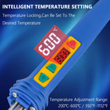 GNI Upgraded 150W LED Digital Adjustable Temperature Plastic Welder, 106PCS Welding Rods Plastic Repair Kit, 5 Tips 3 IN 1 Plastic Welder Soldering Iron Kit, Plastic Welding Kit for DIY Bumper Kayaks GNI
