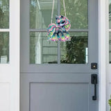 JISHSHAY Diamond Painting Pendant 5D DIY Unicorn Diamond Art Wind Chime Special Shaped Crystal Crystal Suncatcher Garden Wind Chimes Wind Chimes Outdoor Garden Diamond Art Keyrings Garden Chimes JISHSHAY