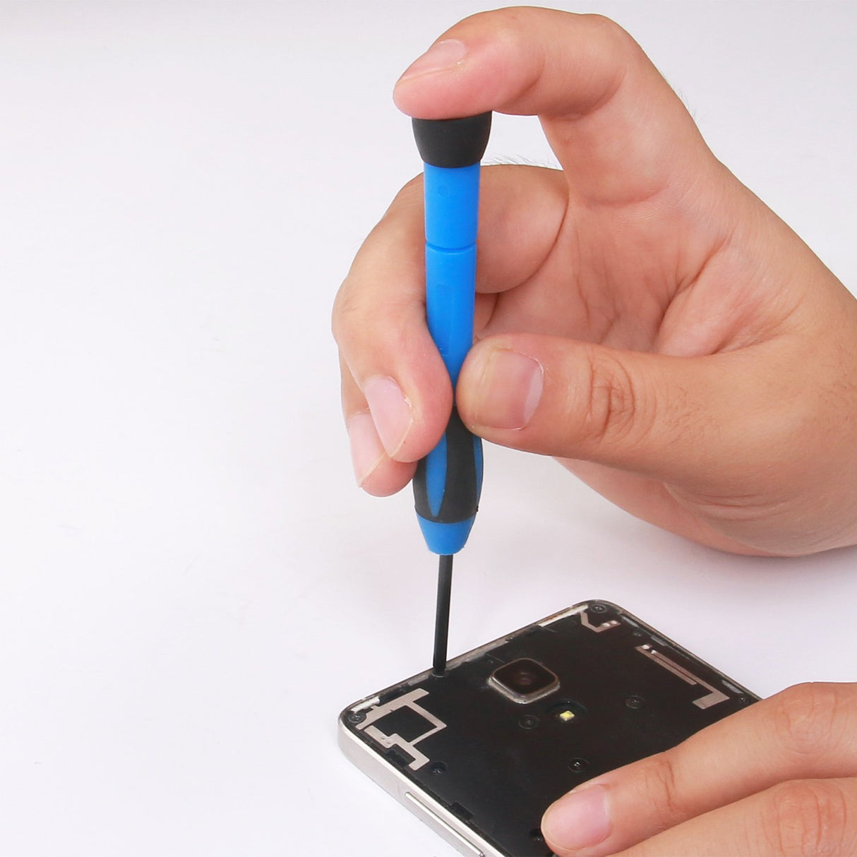 EFFICERE 40-Piece All Purpose Household Tool Kit – Includes All Essential Tools for Home, Garage, Office and College Dormitory Use EFFICERE