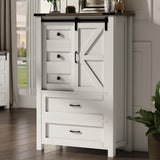 wanan 5 Drawer Dresser, 48" Farmhouse Dressers & Chests of Drawers, Tall Chest of Drawers for Bedroom, Living Room wanan