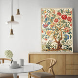 Mnsdiyrs Tree of Life Paint by Numbers Kit for Adults, Paint by Numbers for Adults Tree, Acrylic Painting by Numbers Kits Canvas for Gift Home Wall Decor 16x20 Inch Mnsdiyrs