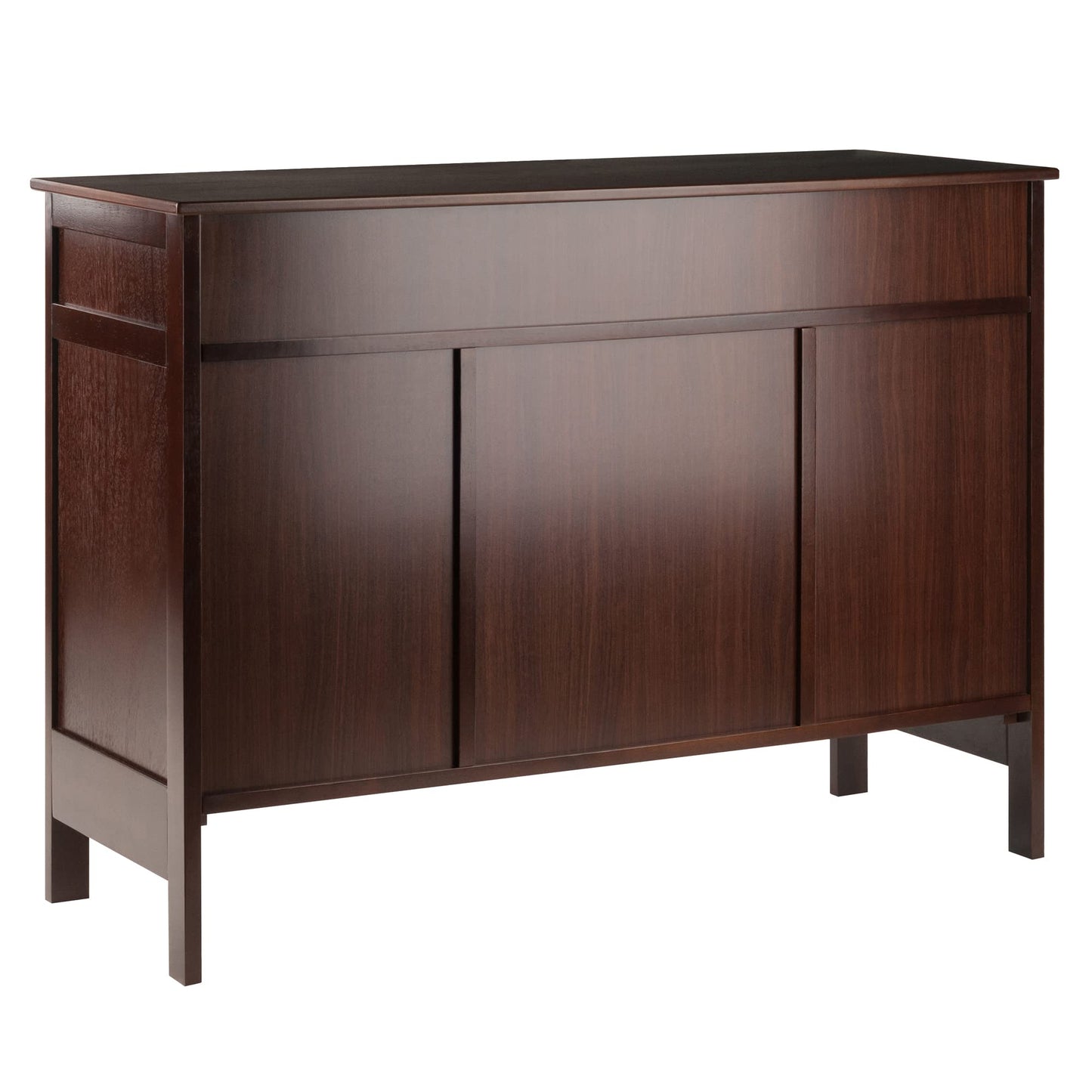 Winsome Gordon Cabinet Buffet, Walnut - WoodArtSupply