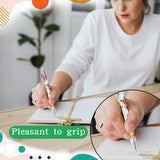 SENONAPO 100 Pcs Sublimation Pens Bulk Diy Christmas Personalized Pens Heat Transfer Ballpoint Pen with Shrink Wrap White Blank Aluminum Customized Clip Pen for Office School Stationery Gift Supplies SENONAPO